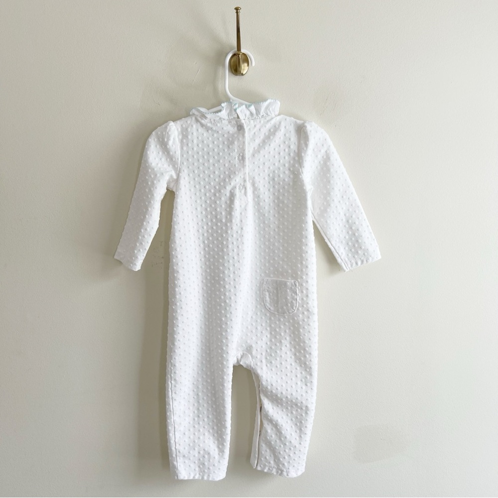 Janie & Jack 12/18 Swiss Dot Onesie - Picture 5 of 7
